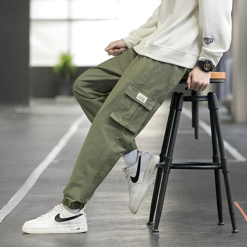 Streetwear Cargo Pants – Relaxed Fit Utility Joggers