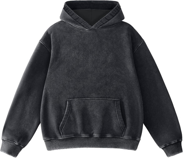 Cozy Oversized Acid Wash Hoodie