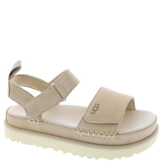 UGG Womens GOLDENSTAR Flat Sandal Driftwood