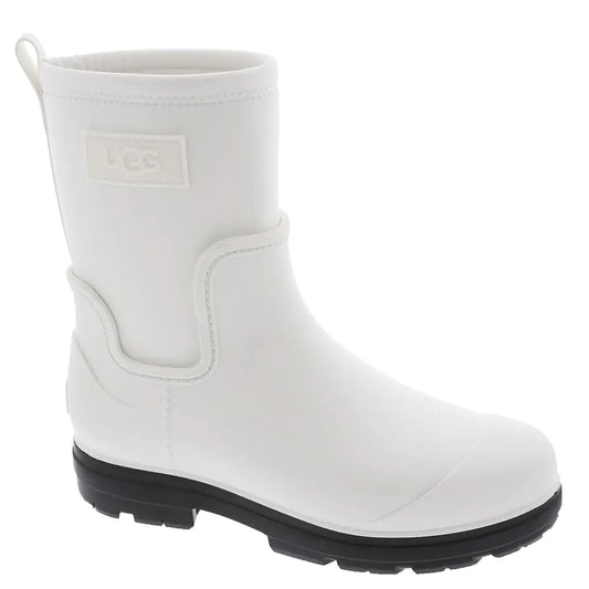 UGG Womens Droplet Mid Rain Boot White